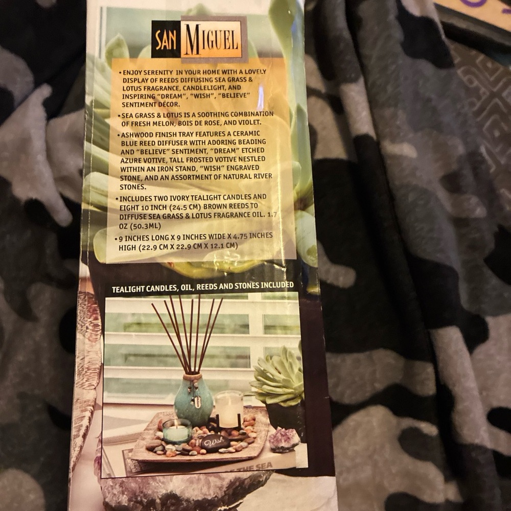 Teal Reed Diffuser Set - Picture 6 of 7